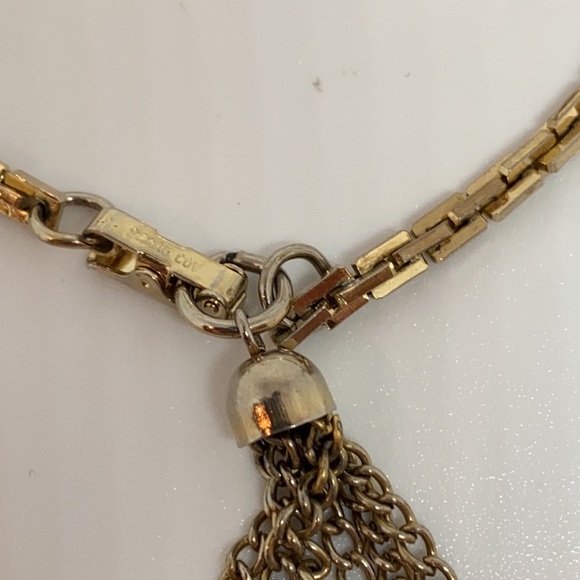 vintage sarah coventry bracelet with tassel - Picture 2 of 2